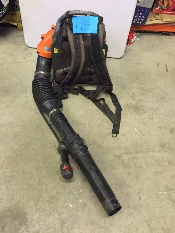 Husqvaerna 50.2cc 2 Cycle Heavy Duty Gas Backpack Leaf Blower Model 350BT works