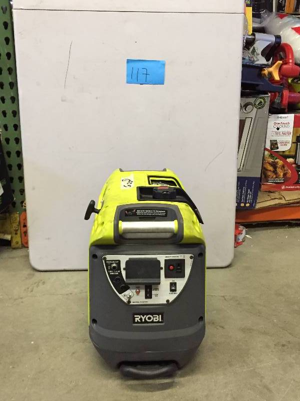 Ryobi 1800 Watts Digital  Inverter generator RY2200 tested works