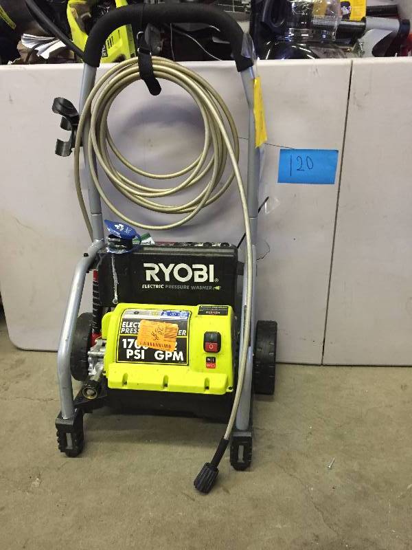 Ryobi 1700 PSI Preassure Washer works missing wand