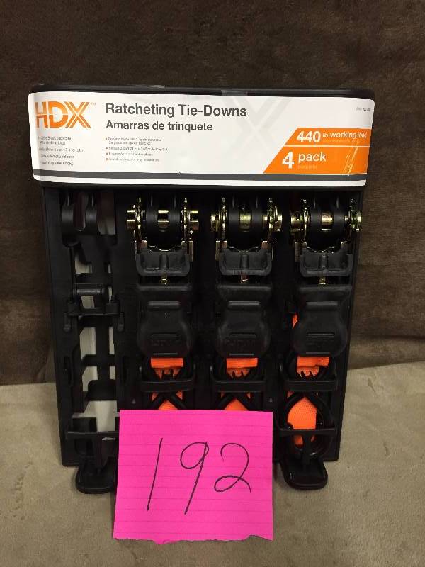 Ratcheting Tie dows set of 3