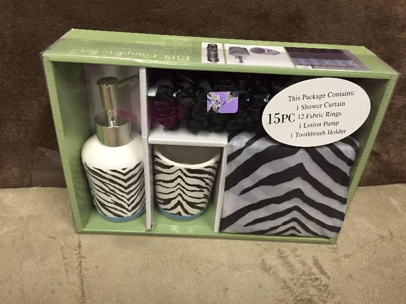 15 PC Bath Set New