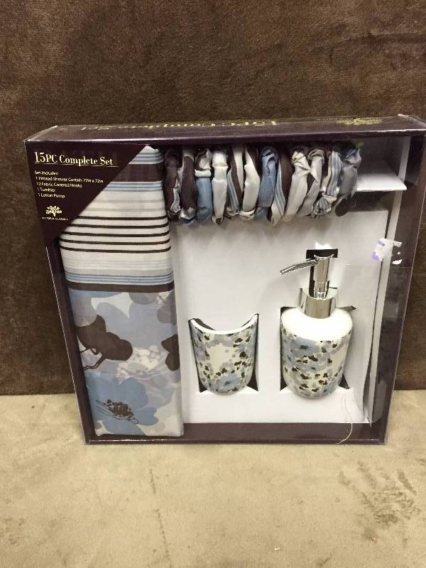 15 PC Bath Set New