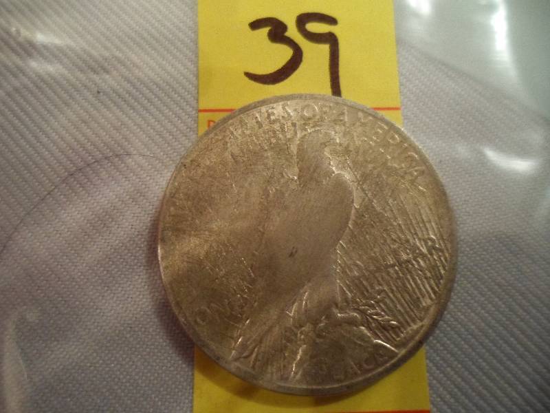 1922 Peace Silver Dollar Coin