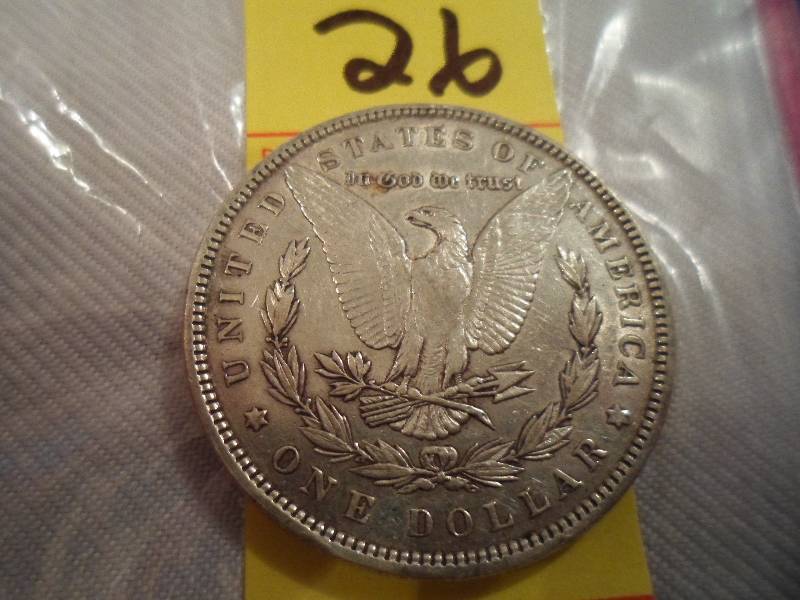 1896 Morgan Silver Dollar Coin