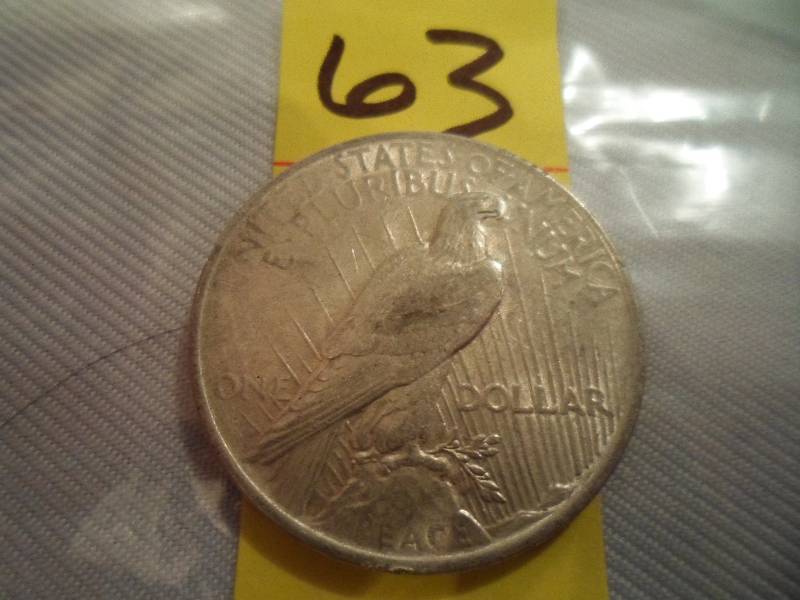 1922 Peace Silver Dollar Coin