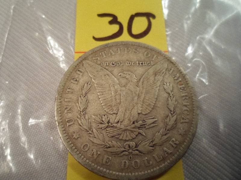1890-O Morgan Silver Dollar Coin