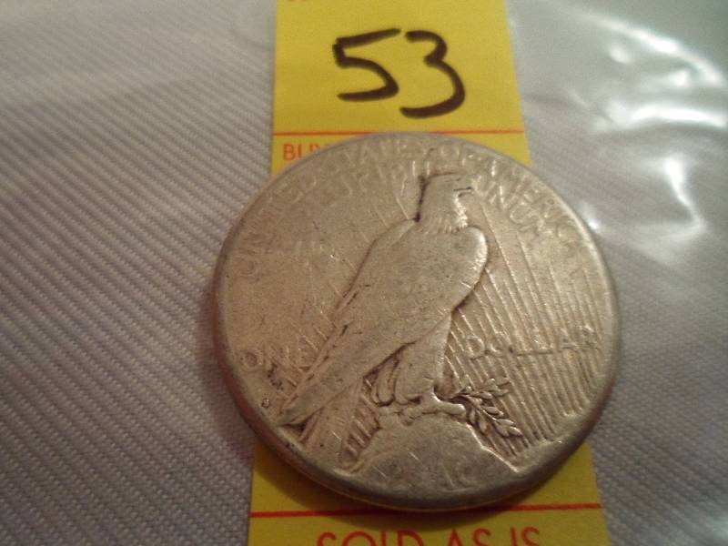 1922-S Peace Silver Dollar Coin