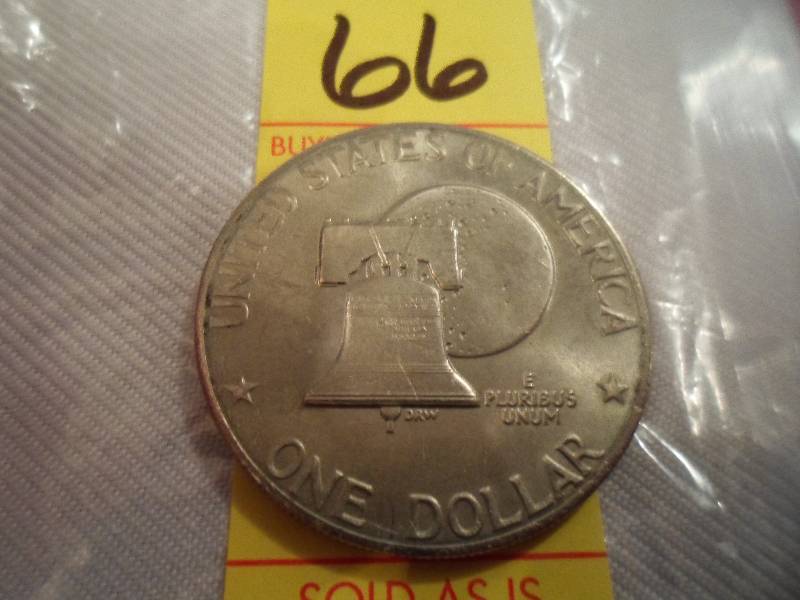 Bicentennial Eisenhower Dollar Coin