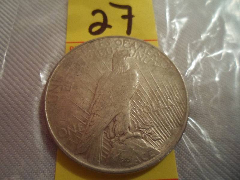 1922 Peace Silver Dollar Coin