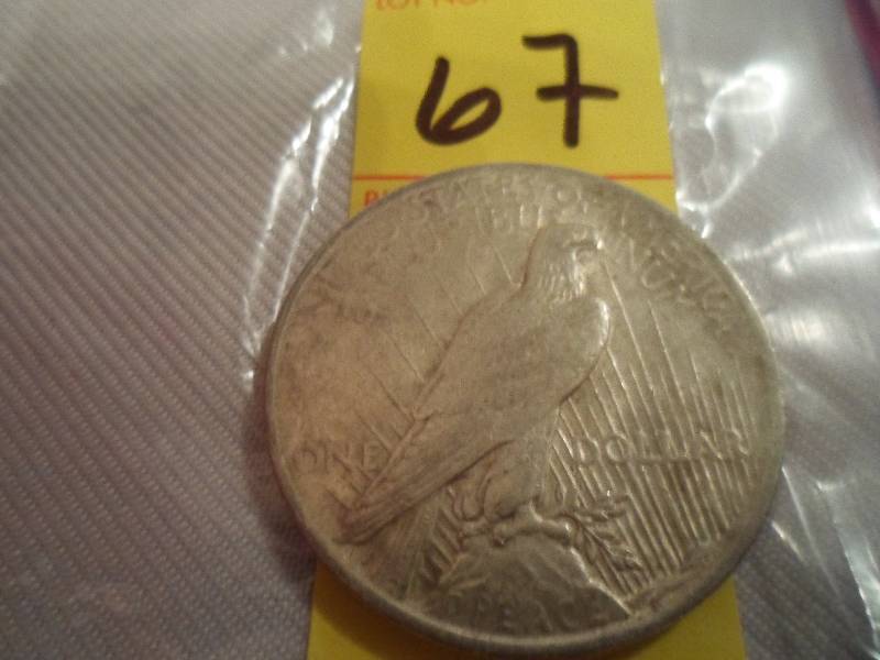 1922 Peace Silver Dollar Coin