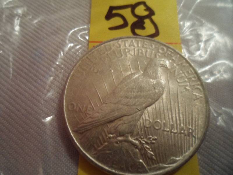 1922 Peace Silver Dollar Coin