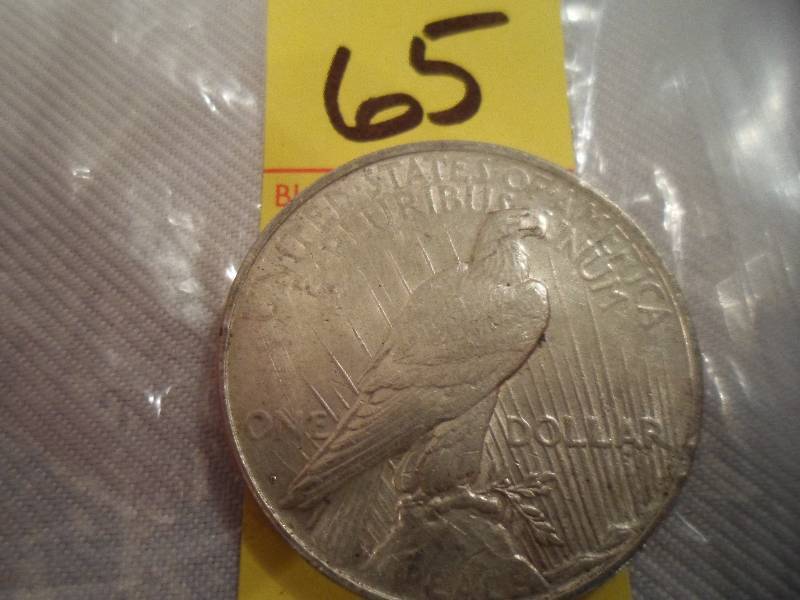 1922-D Peace Silver Dollar Coin