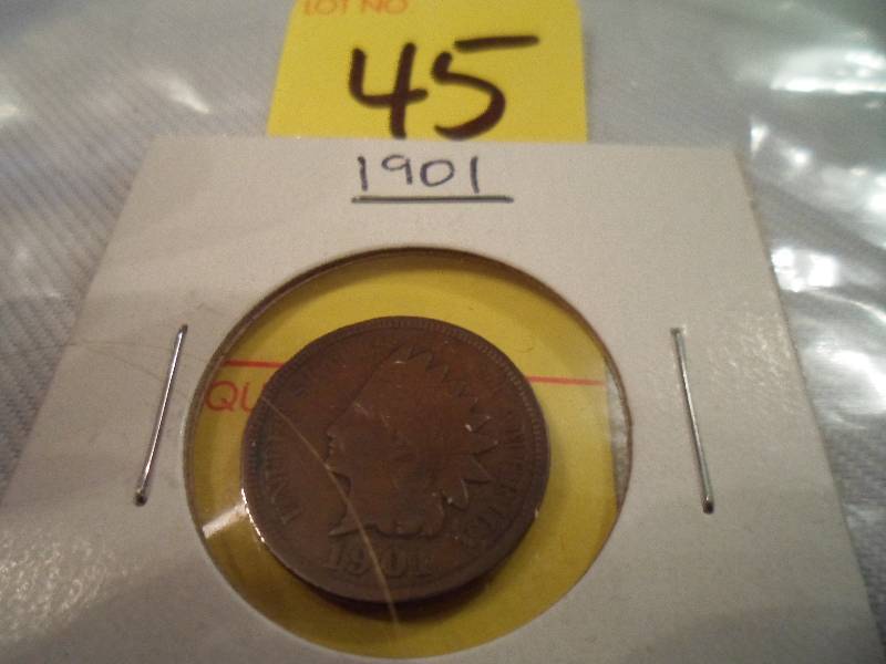 Lot of 4 Indian Head Pennies