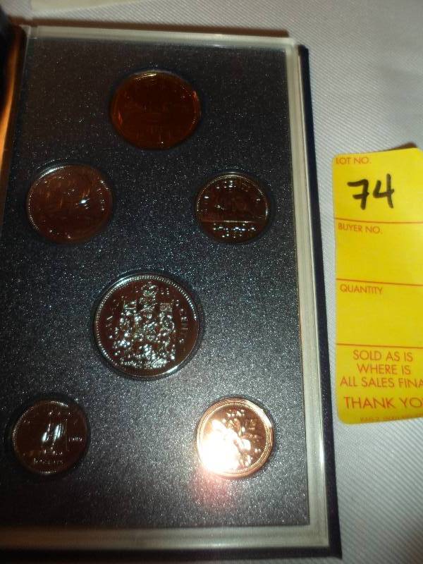 1989 Royal Canadian Mint Proof Set