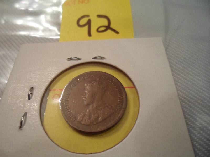1928 Canadian 1 Cent Coin
