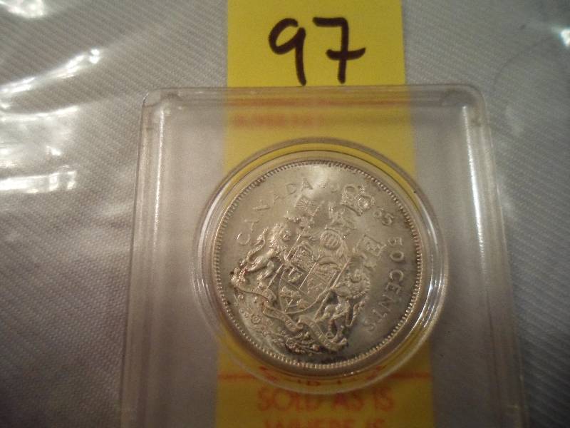 1965 Canadian Half Dollar