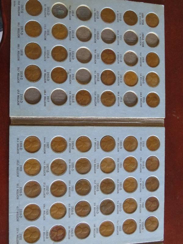 Lincoln Head Cent Collection Book