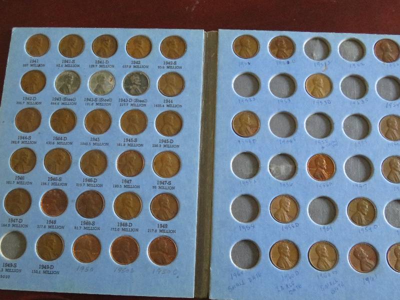 Lincoln Head Cent Collection Book
