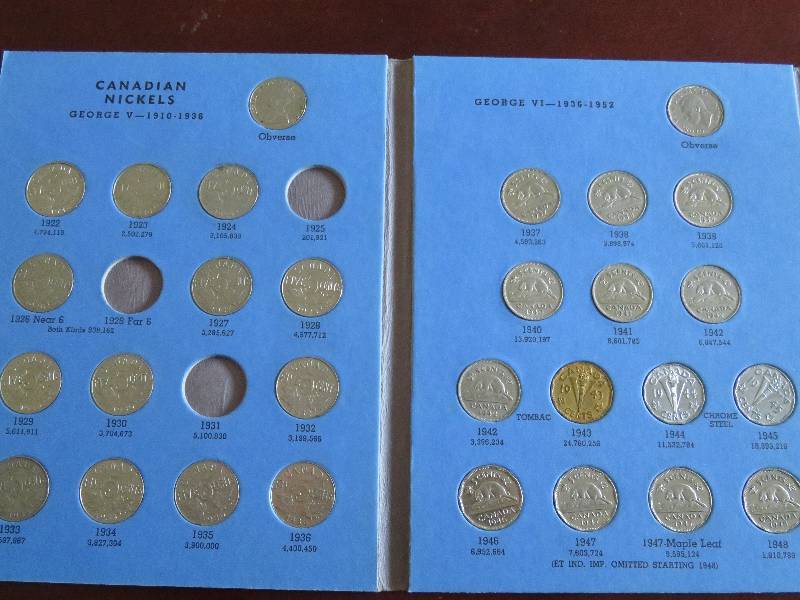 Canadian Nickel Collection