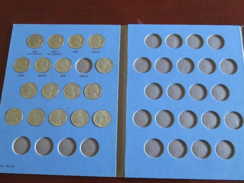 Jefferson Nickel Collection Book