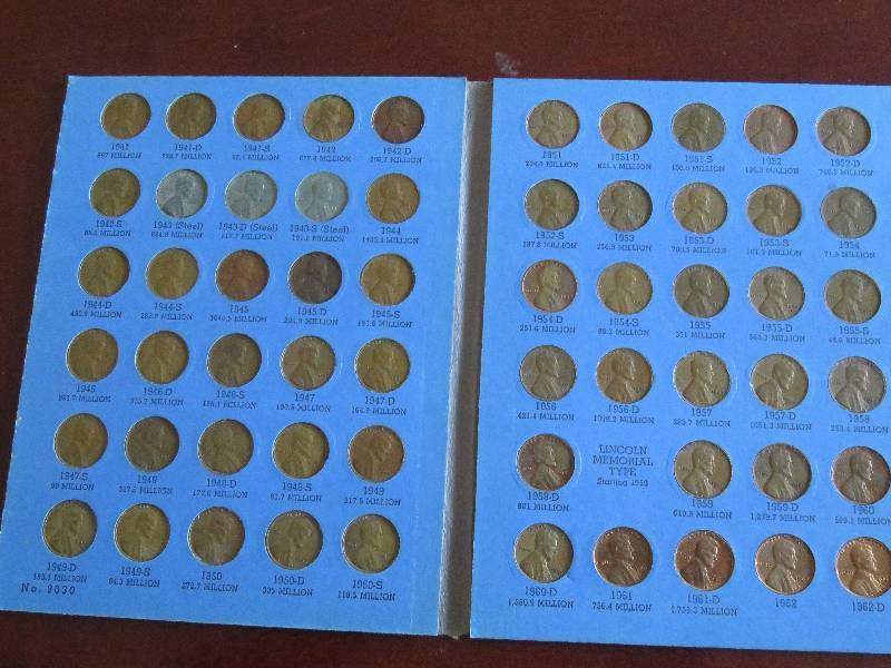 Lincoln Head Cent Collection Book