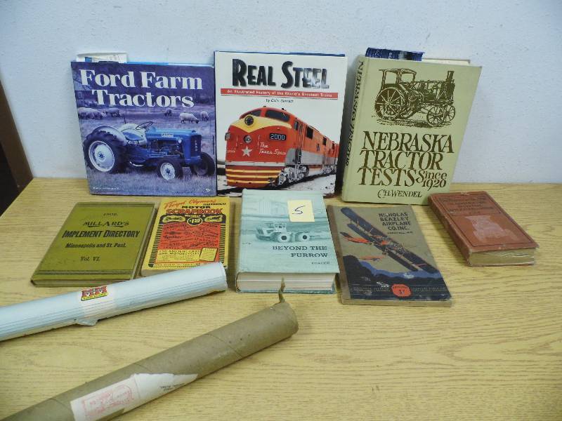 MN Moline Calendar - Plane, Train & Tractor Books