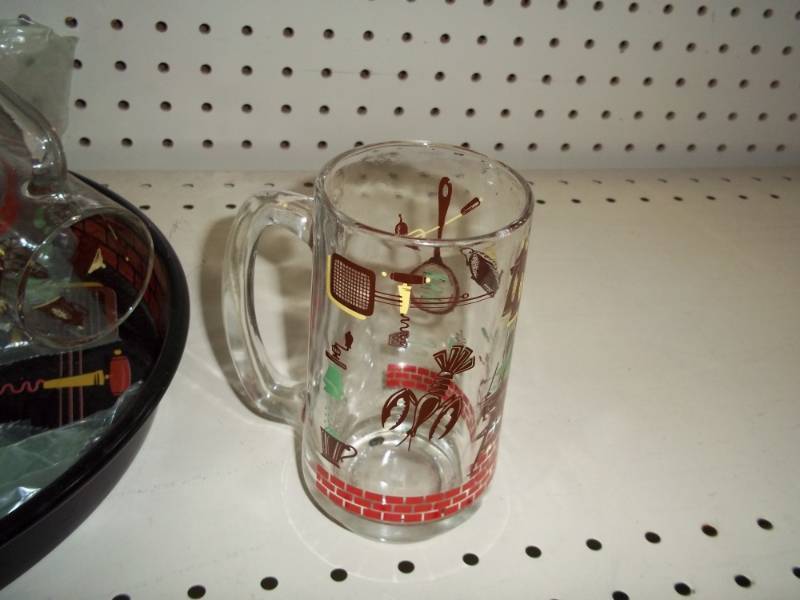 Mug set with tray