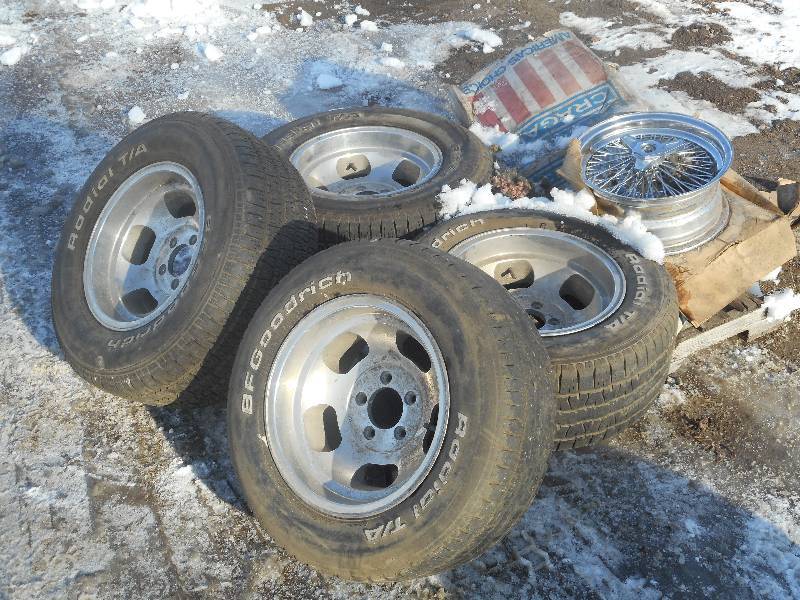 Pallet Lot (4) American Racing 5-L...