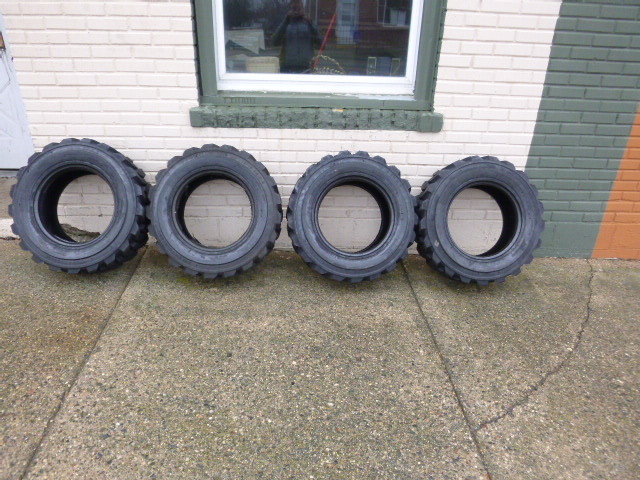 4 NEW Allied RBT Skidloader Tires