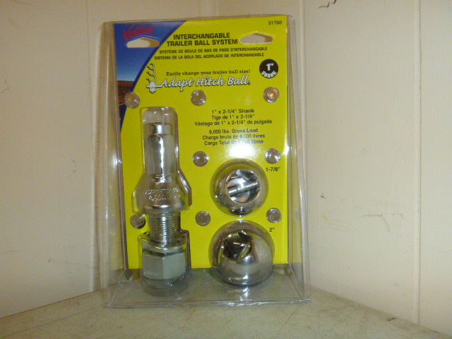 Valley Interchangeable Trailer Ball System