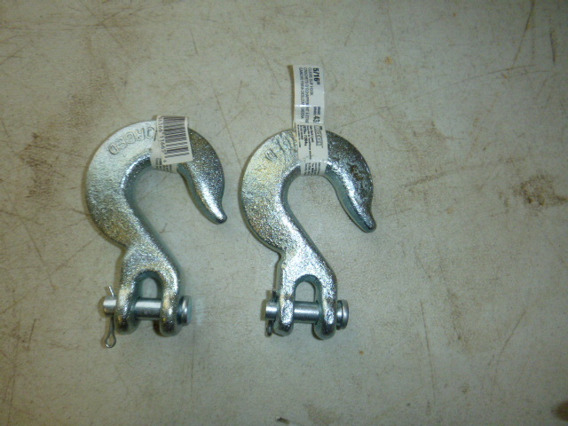 2 Clevis Slip Hooks