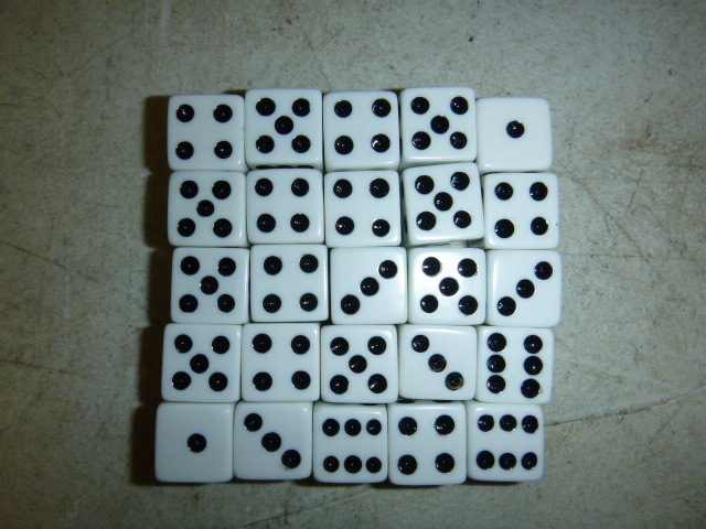 25 Dice