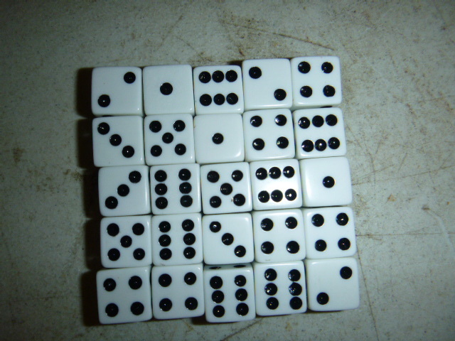 25 Dice