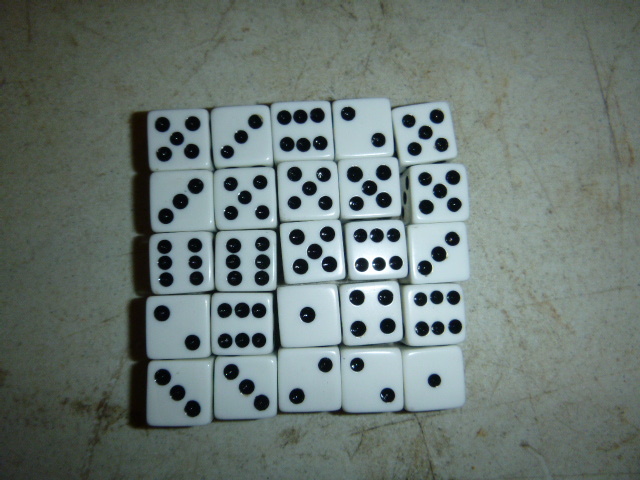 25 Dice