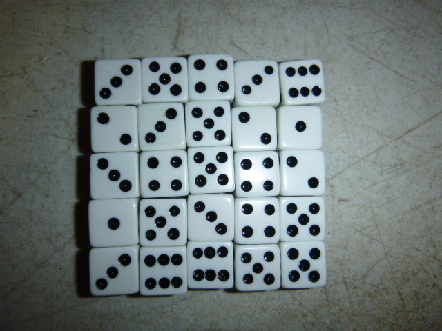 25 Dice