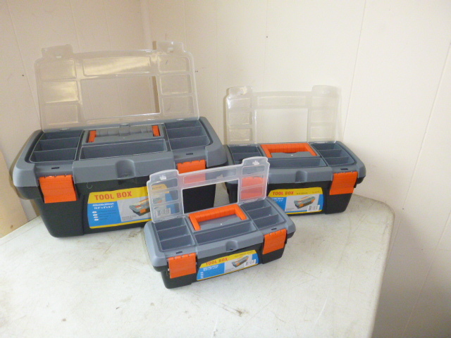 3 Piece Toolbox Set