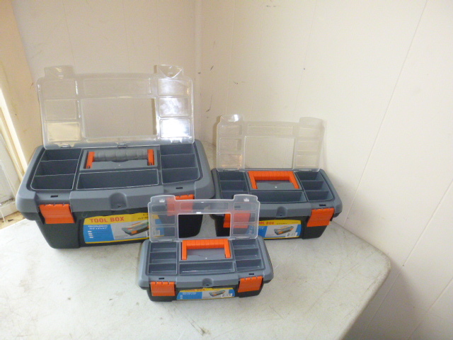 3 Piece Toolbox Set