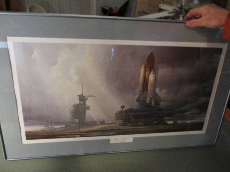 Signed Cape Winds print by Attila H...