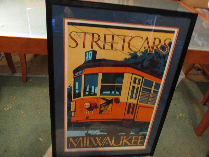The Streetcars of Milwaukee hand si...