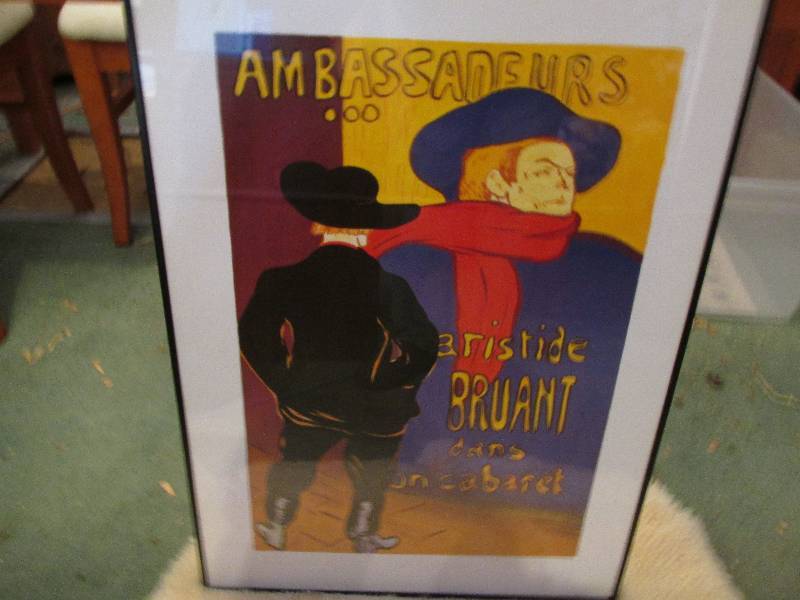 Ambassadeurs framed print...