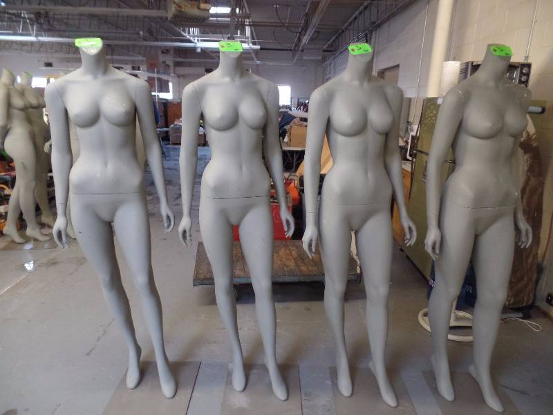 Four Display Mannequins
