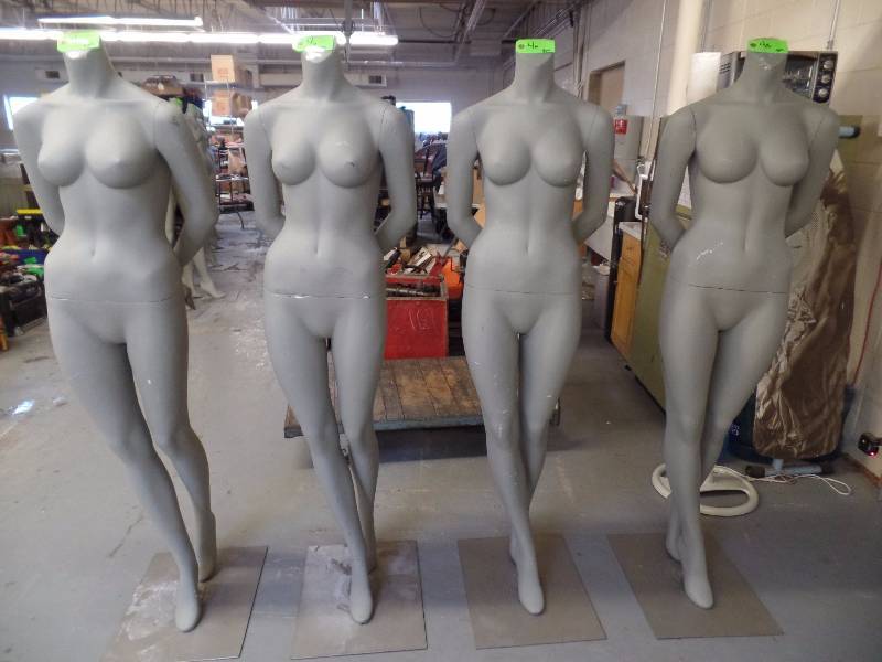 Four Display Mannequins