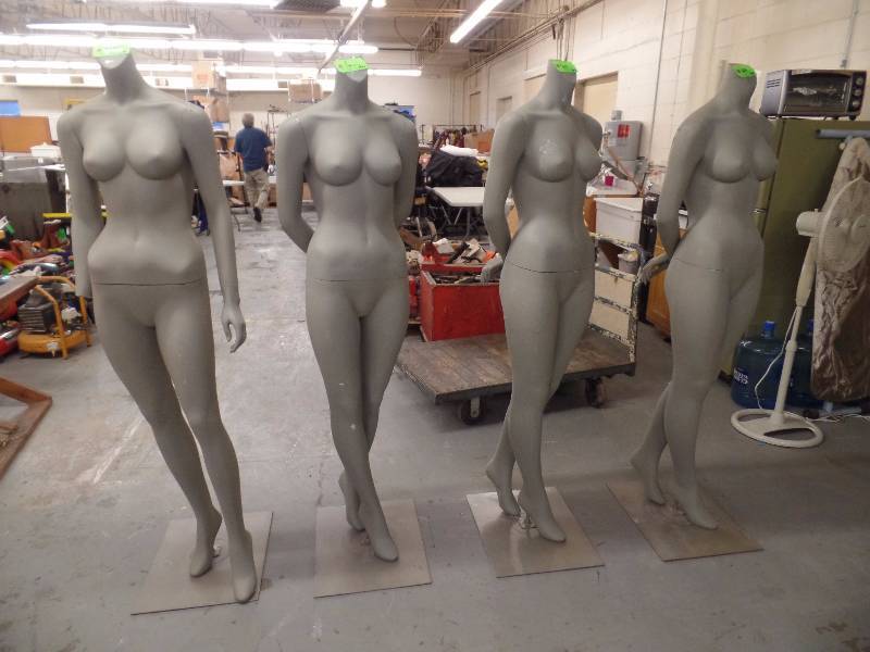 Four Display Mannequins
