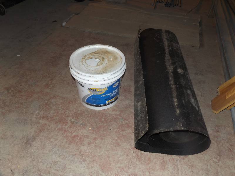 Carpet Adhesive and Felt Backing