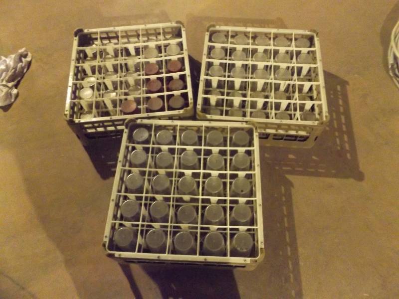 Glass Racks and Glasses