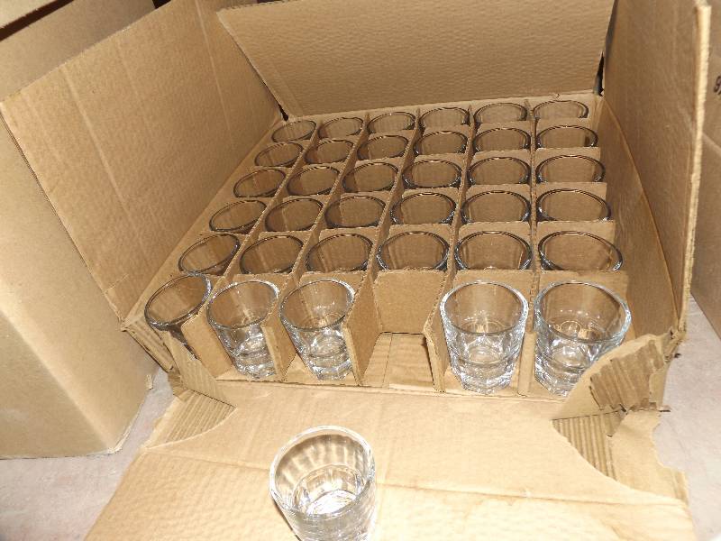 Case of Shot Glasses