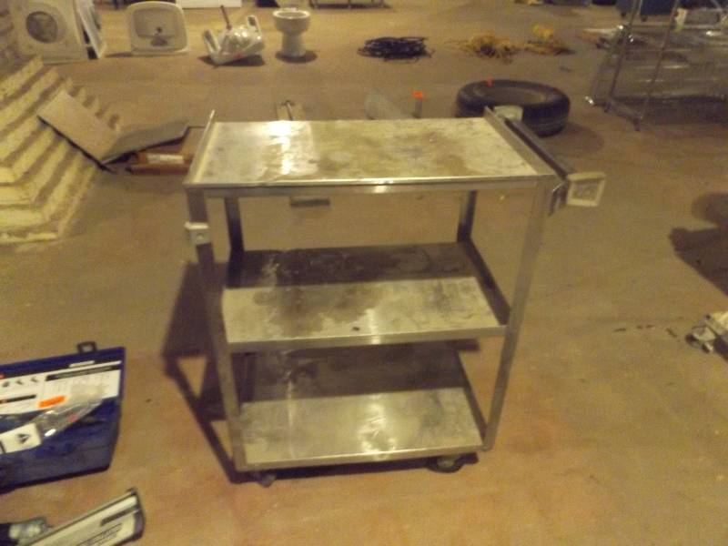 Stainless Rolling Cart