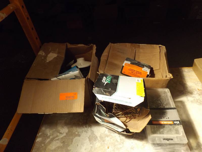 Variety of Screws and Nails
