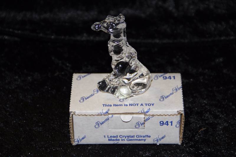 Princess House lead crystal