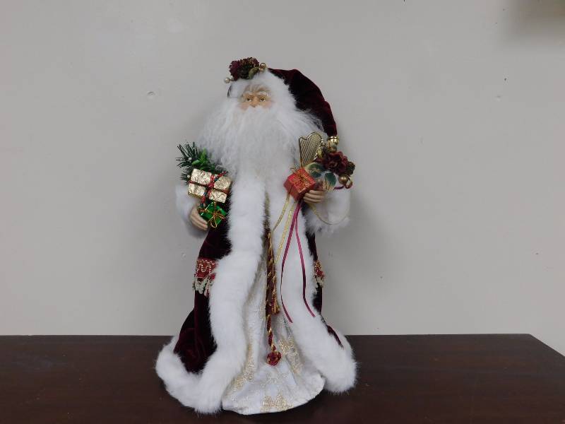 lot 14 image: Robed Santa was used as a model for Christmas paintings